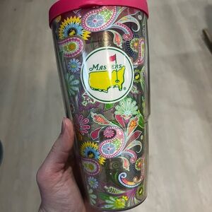Masters Pink and Green Paisley Tumbler Paisley